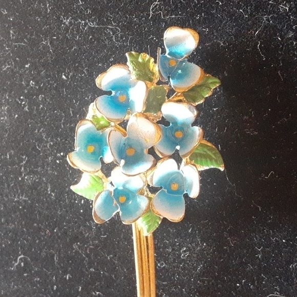 Rare Austria For Get Me Not Pin. 1940-1960